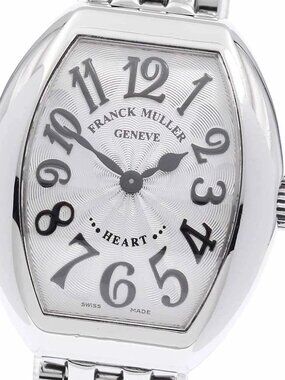 FRANCK MULLER Heart to Heart 5002SQZ Silver Dial Quartz Ladies Watch_951699